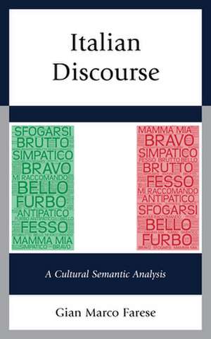 ITALIAN DISCOURSEA CULTURAL SCB de Gian Marco Farese