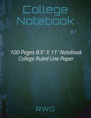 College Notebook de Rwg