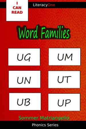 Word Families de Sommer Matriangello