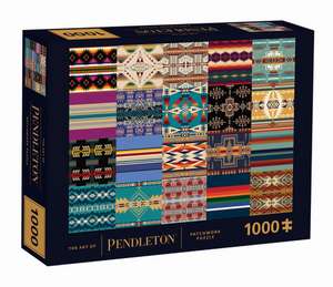 The Art of Pendleton Patchwork 1000-Piece Puzzle de Pendleton Woolen Mills