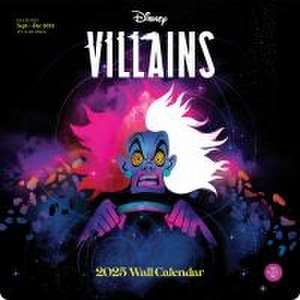 Disney Villains 2025 Wall Calendar de Chronicle Books