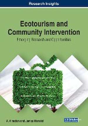 Ecotourism and Community Intervention de A. Vinodan