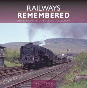 Railways Remembered: Images from the Derek Cross Collection de David Cross