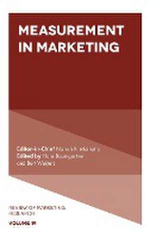 Measurement in Marketing de Naresh K. Malhotra