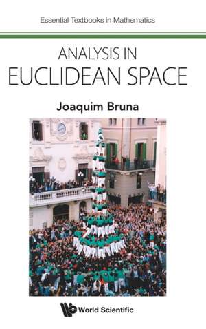 Analysis in Euclidean Space de Joaquim Bruna