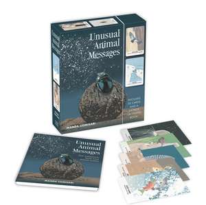 Unusual Animal Messages Oracle Deck: Includes 52 cards and a 64-page illustrated book de Manda Comisari