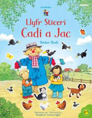 Cyfres Cae Berllan: Llyfr Sticeri Cadi a Jac Sticker Book de JESSICA GREENWELL