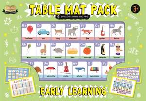 Table Mat Pack: Early Learning de Autumn Publishing