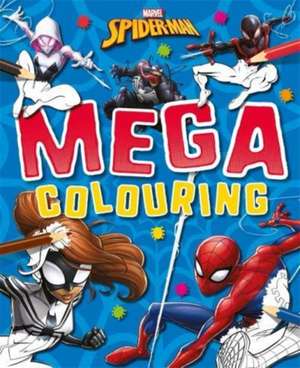 Marvel Spider-Man: Mega Colouring de Marvel Entertainment International Ltd