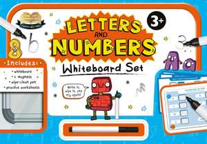 Help with Homework: Letters & Numbers Whiteboard Set: Early Learning Box Set for 3+ Year-Olds de Igloobooks