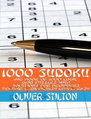 1000 Sudoku de Oliver Stilton