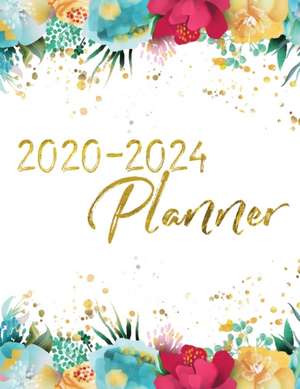 5 Year Planner 2020-2024 Monthly Pocket Calendar 60 Month de Victoria Joyce