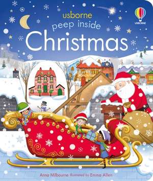 Peep Inside Christmas de Anna Milbourne