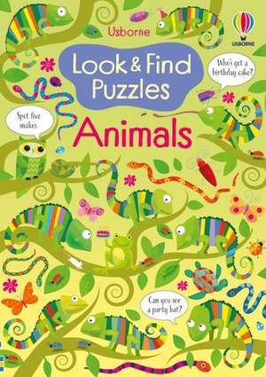 Look and Find Puzzles Animals de Kirsteen Robson