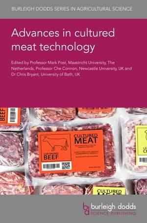 Advances in cultured meat technology de Chris Bryant