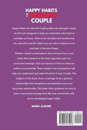 HAPPY HABITS OF A MARRIED COUPLE de Mark Albore