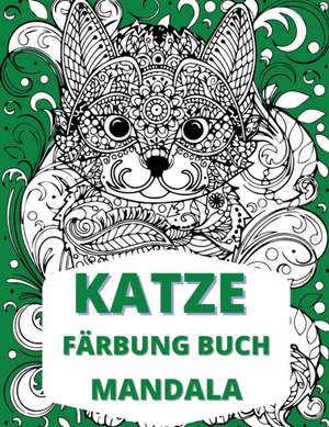 Press, M: Katze Mandala Färbung Buch