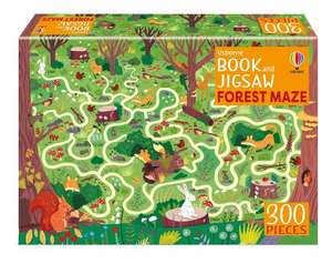 Usborne Book and Jigsaw Forest Maze de Kate Nolan