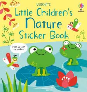 Little Children's Nature Sticker Book de Matthew Oldham