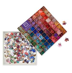 Adult Sustainable Jigsaw Puzzle: Royal School of Needlework: Wall of Wool: 1000-pieces. Ethical, Sustainable, Earth-friendly de Flame Tree Studio