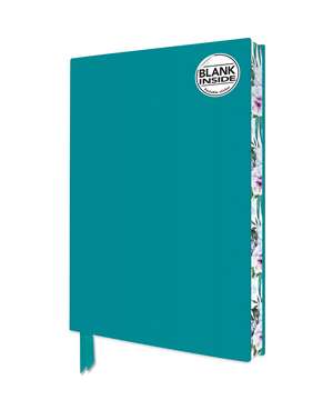 Turquoise Blank Artisan Notebook (Flame Tree Journals) de Flame Tree Studio