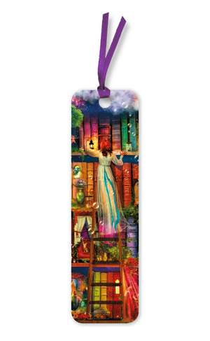 Aimee Stewart: Treasure Hunt Bookshelves Bookmarks (pack of 10) de Flame Tree Studio