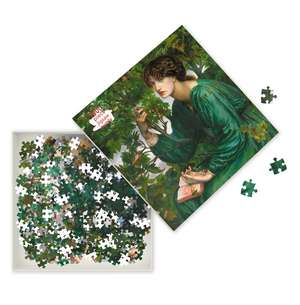 Adult Jigsaw Puzzle: Dante Gabriel Rossetti: The Day Dream: 1000-piece Jigsaw Puzzles de Flame Tree Studio