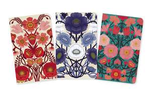 Nina Pace Set of 3 Mini Notebooks de Flame Tree Studio