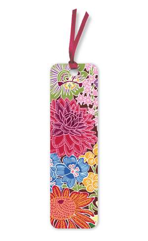 Kate Heiss: Abundant Floral Bookmarks (pack of 10) de Flame Tree Studio