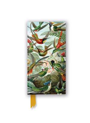 Ernst Haeckel: Hummingbirds (Foiled Slimline Journal) de Flame Tree Studio