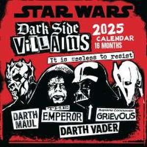 Star Wars Villains 2025 30X30 Broschürenkalender