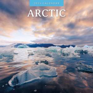 Arctic 2025 Square Wall Calendar de Red Robin