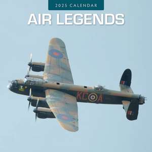 Air Legends 2025 Square Wall Calendar de Red Robin