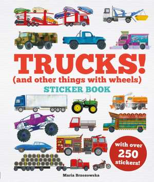 Trucks! Sticker Book de Bryony Davies