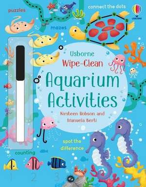 Wipe-Clean Aquarium Activities de Kirsteen Robson