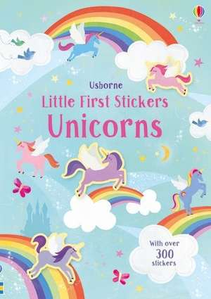 Little First Stickers Unicorns de Hannah Watson