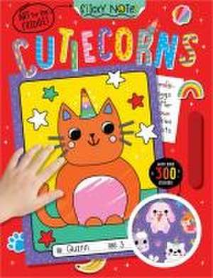 Sticky Notes Cutiecorns Coloring Book de Sophie Collingwood