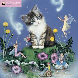 Fairyland by Jean & Ron Henry Wall Calendar 2025 (Art Calendar) de Flame Tree Studio