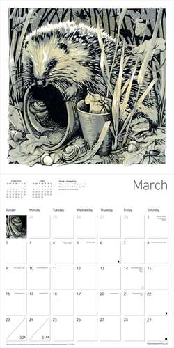 Martin Truefitt-Baker Wall Calendar 2025 (Art Calendar) de Flame Tree Studio