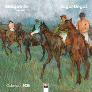 Glasgow Museums: Edgar Degas Wall Calendar 2025 (Art Calendar) de Flame Tree Studio