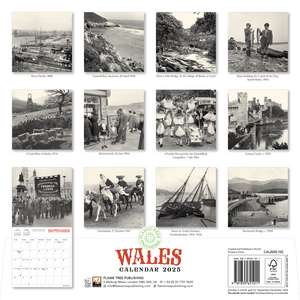 Wales Heritage Wall Calendar 2025 (Art Calendar) de Flame Tree Studio