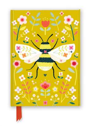 Bee Brown: Wildflower Bee (Foiled Journal) de Flame Tree Studio