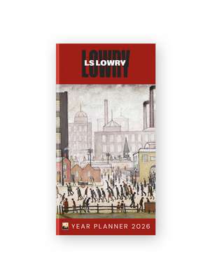 Lowry: Coming from the Mill 2026 Year Planner - Month to View de Flame Tree Studio