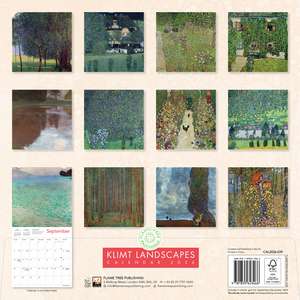 Klimt Landscapes Wall Calendar 2026 (Art Calendar) de Flame Tree Studio