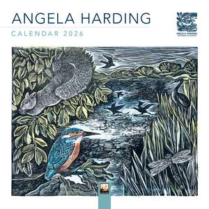 Angela Harding Mini Wall calendar 2026 (Art Calendar) de Flame Tree Studio