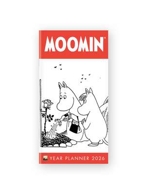 Moomin 2026 Year Planner - Month to View de Flame Tree Studio