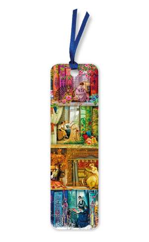 Aimee Stewart: A Stitch in Time Bookmarks (pack of 10) de Flame Tree Studio