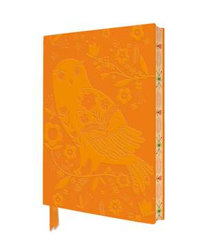 Bee Brown: Folk Owl Artisan Art Notebook (Flame Tree Journals) de Flame Tree Studio