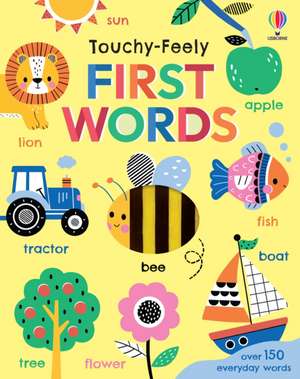 Touchy-Feely First Words de Felicity Brooks