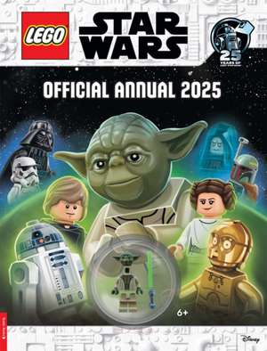 LEGO® Star Wars(TM): Official Annual 2025 (with Yoda minifigure and lightsaber) de Buster Books